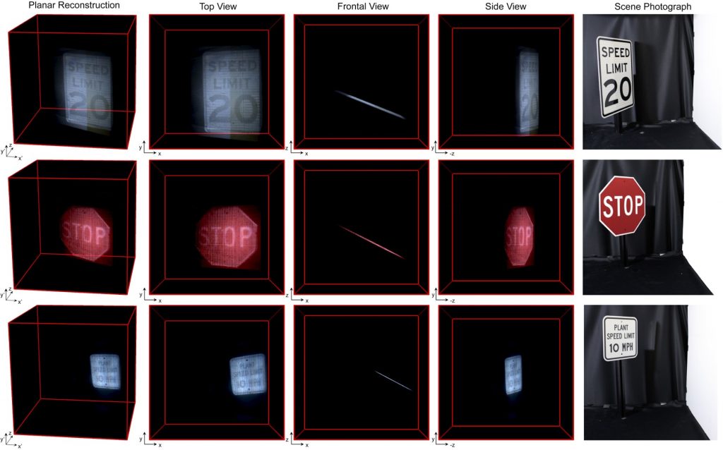 Algolux announcement Figure 1 - non-line-of-sight - results_overview_hr