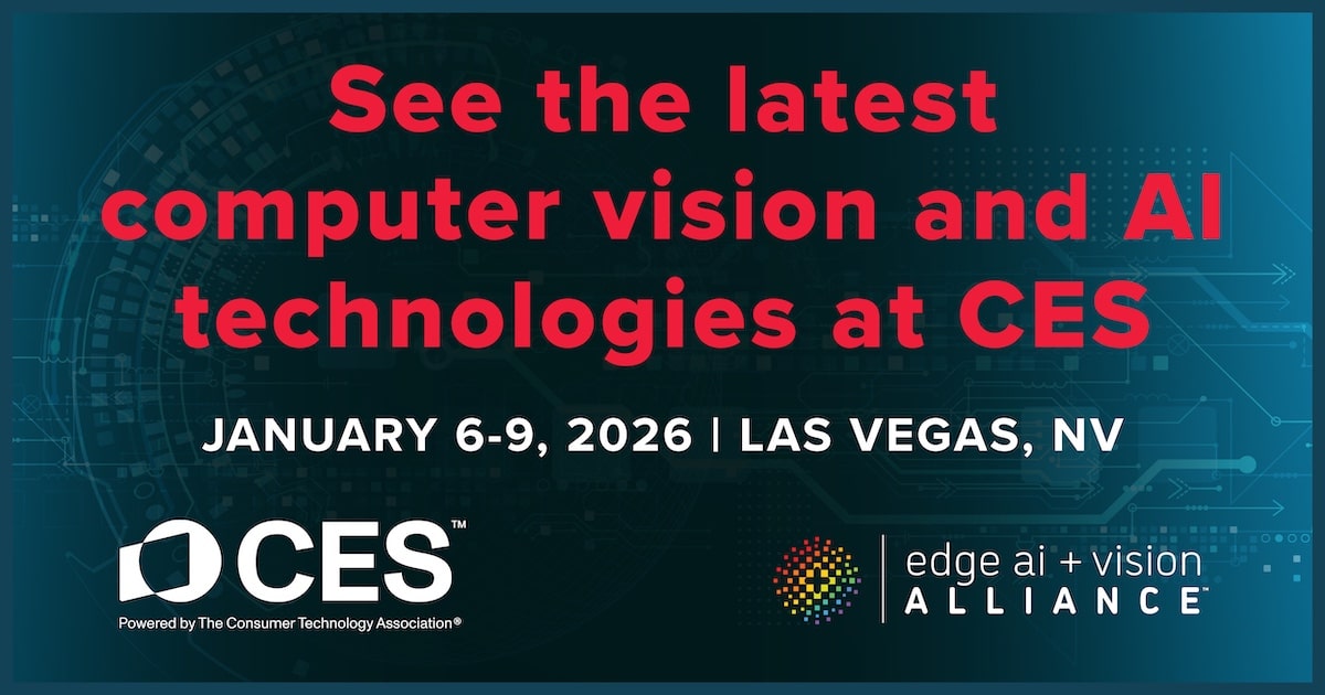 Alliance Members at 2026 CES - Edge AI and Vision Alliance